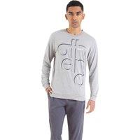 Cotton Mix Pyjamas with Printed T-Shirt