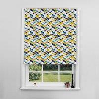120x140cm Retro Chevron Blackout Blind