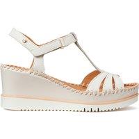 Aguadulce Leather Wedge Sandals