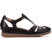 Cadaques Leather Sandals with Wedge Heel