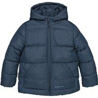 Warm Hooded Padded Jacket with Fleece Lining