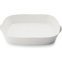 50cm White Handled Roasting Dish