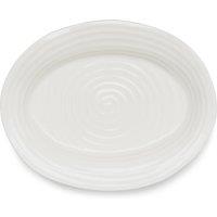 Small White Oval Serving Plate