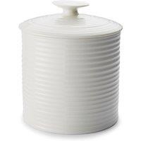 Large White Storage Canister