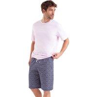 Organic Cotton Short Pyjamas with Printed Shorts