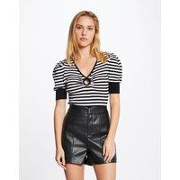 Striped Short Sleeve Jumper
