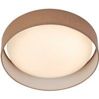 50cm Flush LED Ceiling Light with Shade