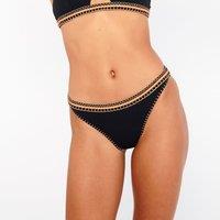 Wina Santany Textured Bikini Bottoms