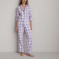 Checked Cotton Flannelette Pyjamas