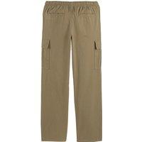 Cotton Blend Cargo Trousers