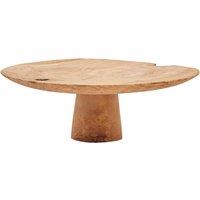Olive Wood Cake Stand