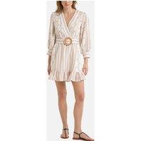 Cherley Printed Mini Dress with Long Sleeves