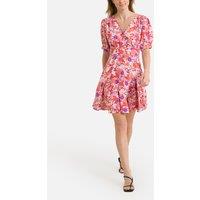 Celia Mini Skater Dress in Floral Print