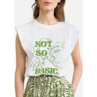 Melvin Printed Cotton T-Shirt with Crew Neck and Short Sleeves