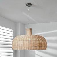 Natural Rattan Dome Pendant