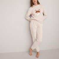 Embroidered Sherpa Pyjamas