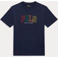 Embroidered Logo T-Shirt in Jersey Cotton