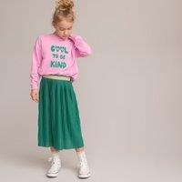 Pleated Midi Skirt