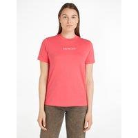 Printed Cotton T-Shirt with Short Sleeves