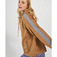 Zip-Up Hooded Windbreaker
