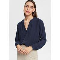 V-Neck Blouse with Long Sleeves