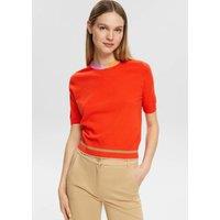 Crew Neck Jumper with Short Sleeves