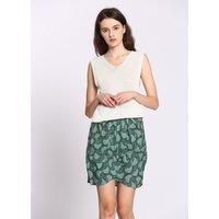 Printed Mini Skirt