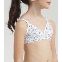 EcoDim Non-Underwired Bra in Floral Print Cotton