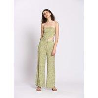 Printed Loose Fit Trousers