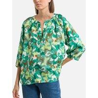 Printed Long Sleeve Blouse