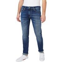 Stanley Straight Tapered Jeans in Mid Rise