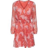 Paisley Print Mini Dress