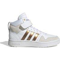 Postmove Mid High Top Trainers in Leather