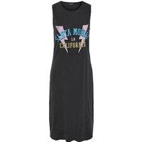 T-Shirt Dress with Print On Front