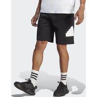 Future Icons Textured Logo Shorts in Cotton Mix
