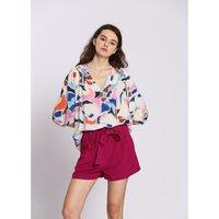 Printed Loose Fit Blouse