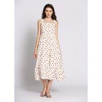 Printed Midi Full Dress