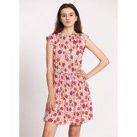 Fruit Print Sleeveless Dress