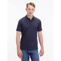 Cotton Slim Fit Polo Shirt with Chest Logo