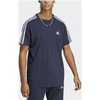 Essentials Cotton 3-Stripes T-Shirt in Jersey Cotton