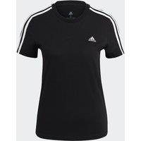 Loungewear Essentials Slim 3-Stripes T-Shirt in Cotton