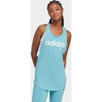 Loungewear Essentials Loose Logo Vest Top in Cotton
