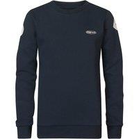 Cotton Mix Sweatshirt with Crew Neck
