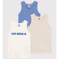 Pack of 3 Vest Tops in Cotton