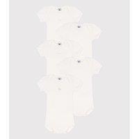 Pack of 5 Bodysuits in Cotton
