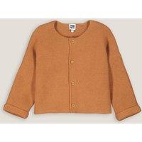 Les Signatures - Cotton Garter Stitch Cardigan with Butons