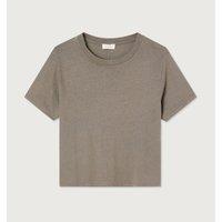 Bozy Cotton/Linen T-Shirt with Crew Neck and Short Sleeves