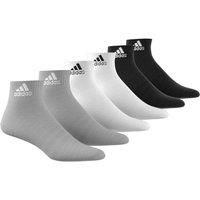 Pack of 6 Pairs of Sportswear Quilted Socks in Cotton Mix