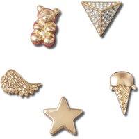 Pack of 5 Gold Icons Jibbitz