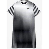 Breton Striped T-Shirt Dress in Cotton Jersey